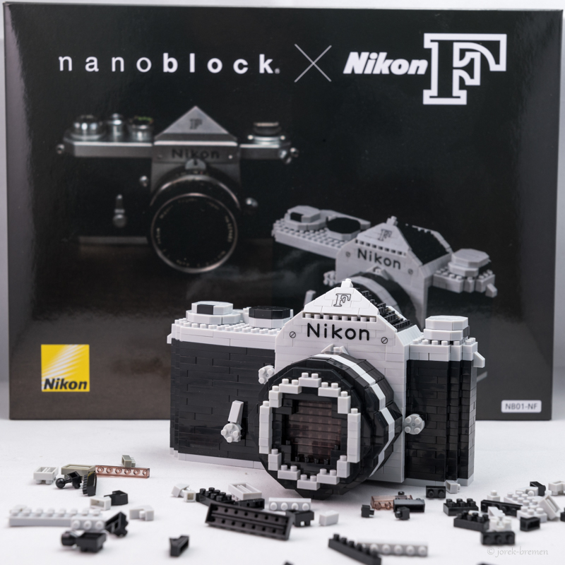 Nikon F als Nanoblock - Kit